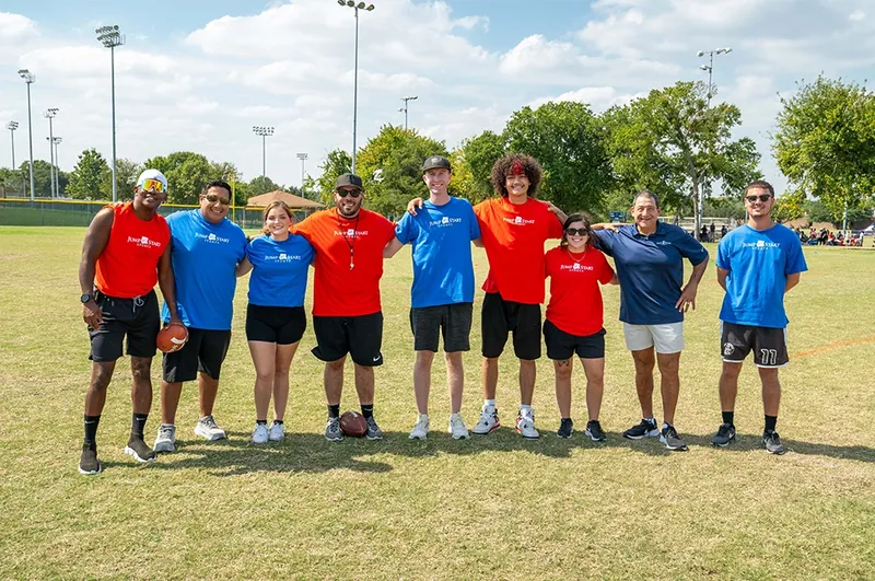 Team photo of sports team